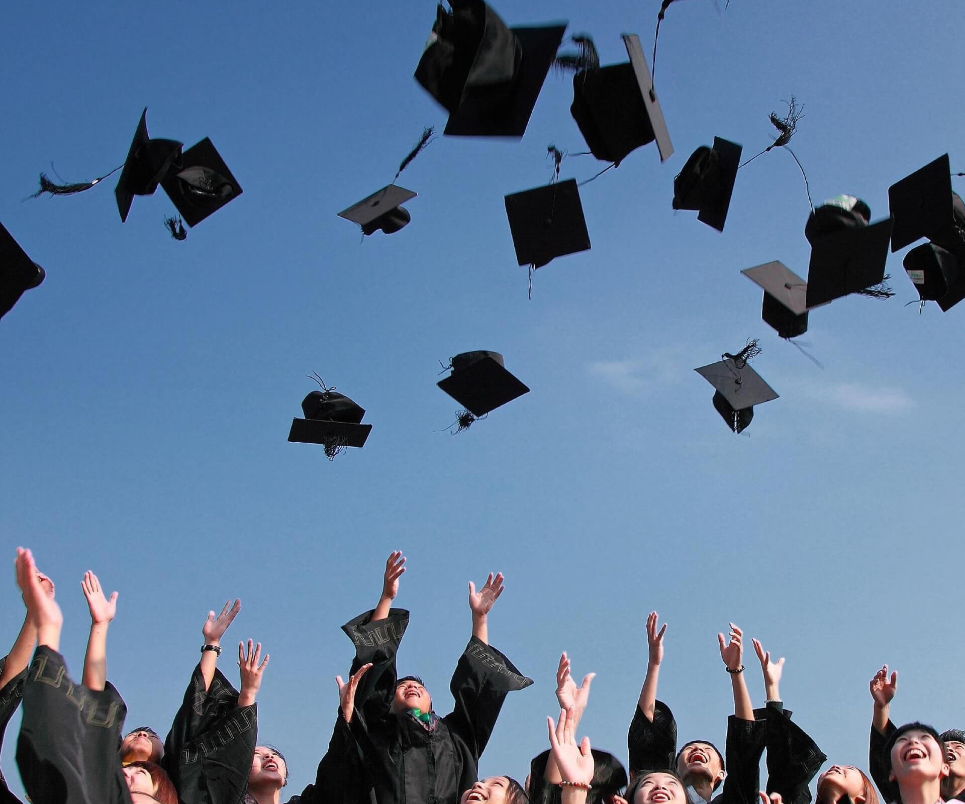 Diploma Hat Toss